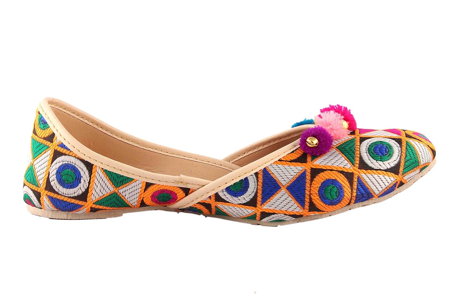 shree women's pvc rajasthani jaipuri work partywear belly