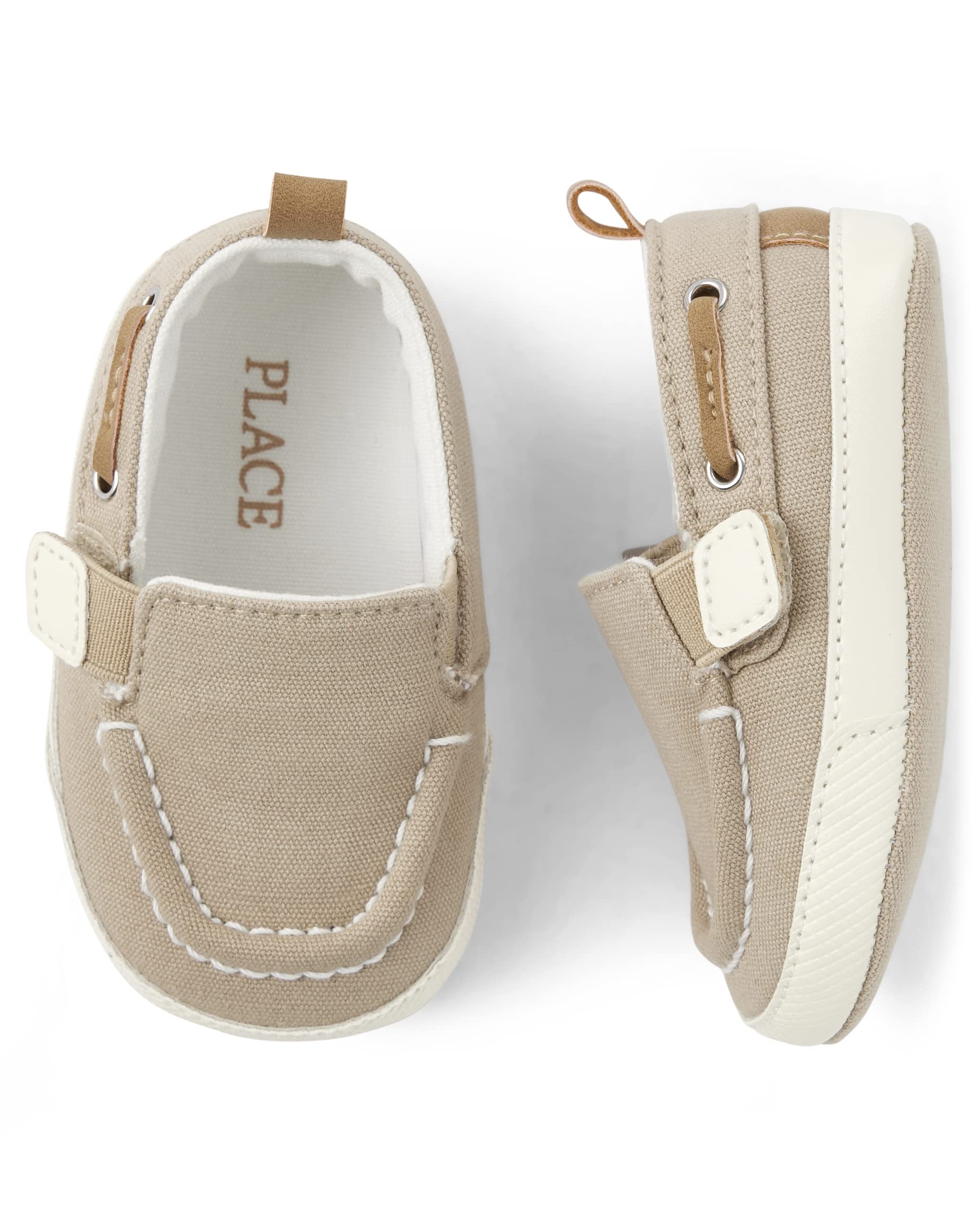 The Children's Place Baby-Boy's Newborn Boat Shoes