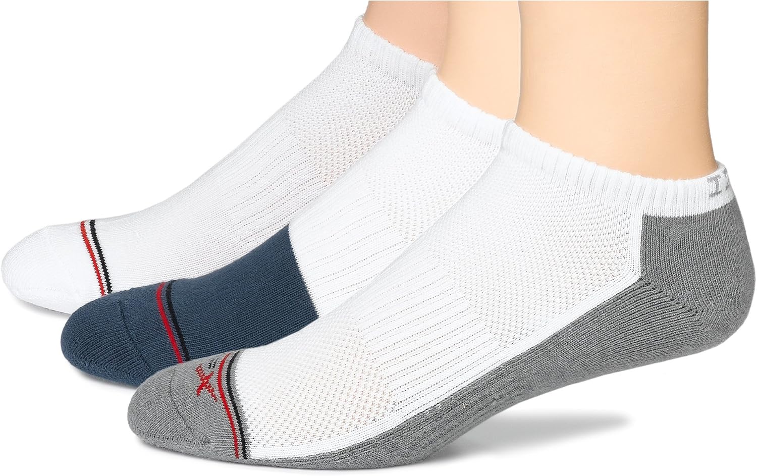 IZOD Men's Performx Low Cut Moisture Management Active sock, 3Pack