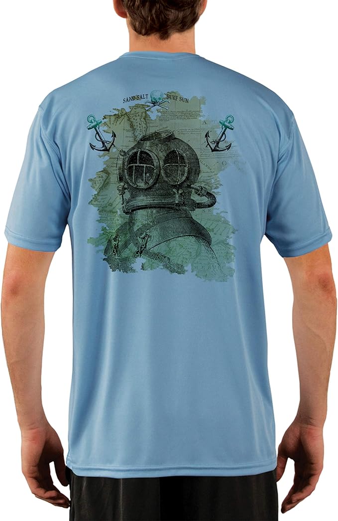 SAND.SALT.SURF.SUN. Sailing Vintage Diver Generic Men's UPF