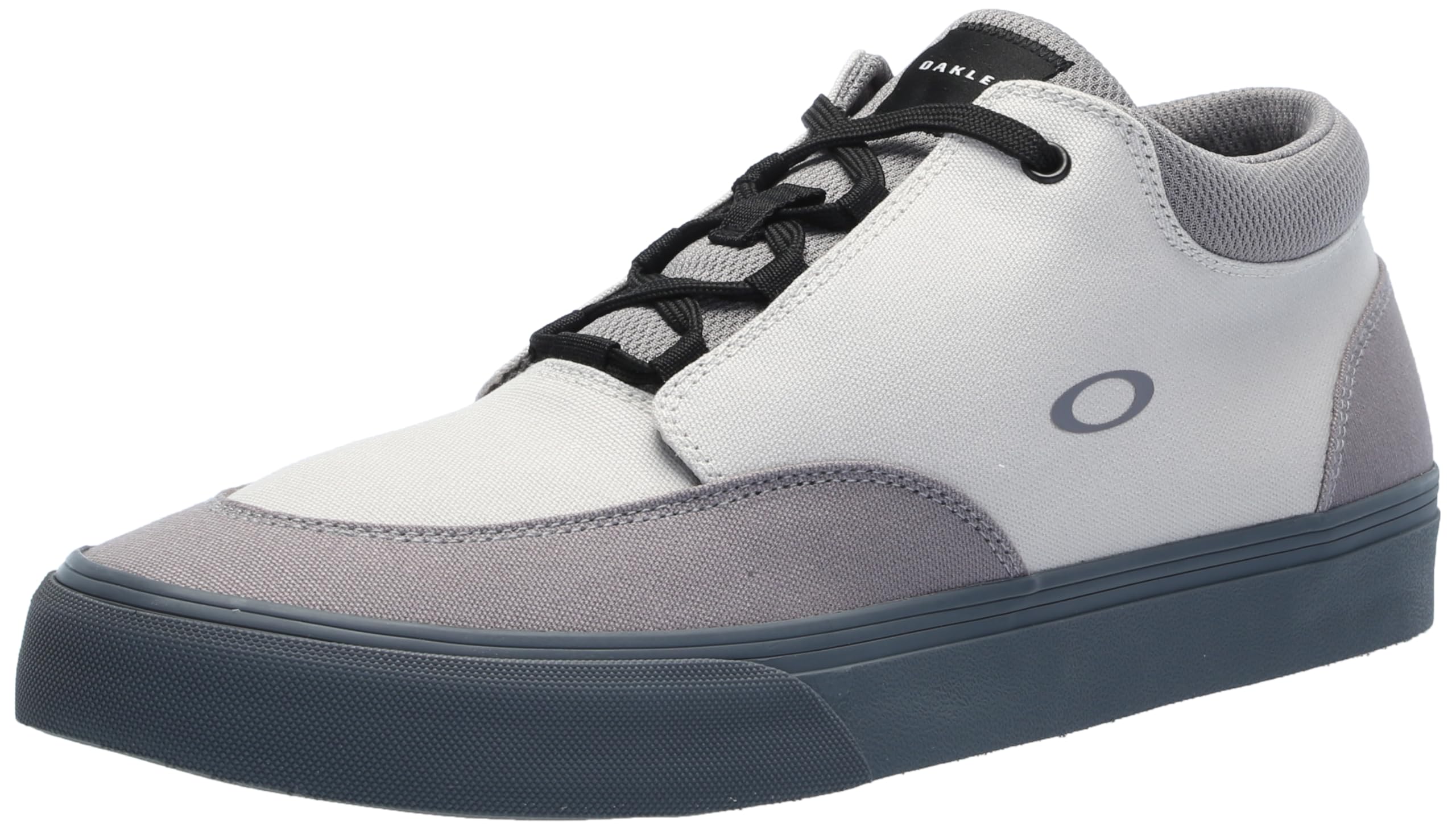 Oakley Men’s Banks Low Canvas Sneaker, Double Grey, 12