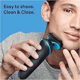 Braun Series 5 Electric Shaver with Beard Trimmer, 100% Waterproof, EasyClean view 2