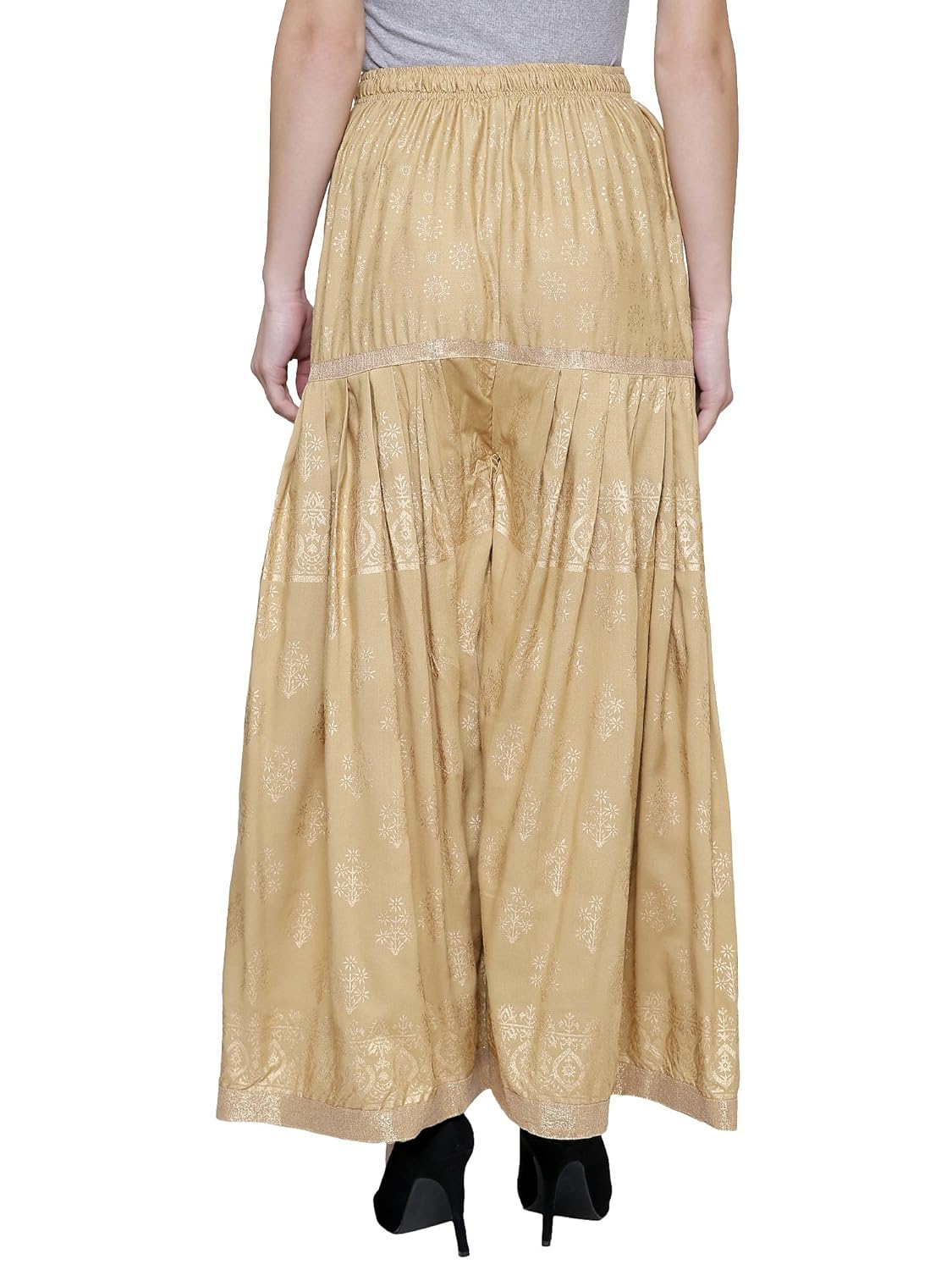 damen mode women's rayon printed palazzo