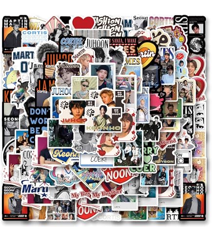Amazon.com: sunlelekz Cortis GREENGREEN Photocard & Sticker Set