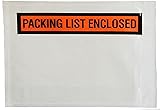 DZG Packing List Envelopes 7.5 x 5.5 Enclosed