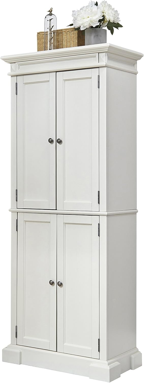 Americana White Pantry by Home Styles: Furniture & Decor