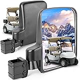9.99WORLD MALL Golf Cart Side Mirrors, No Drilling