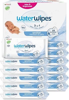 Sensitive+ Newborn & Baby Wipes, 18 Confezioni
