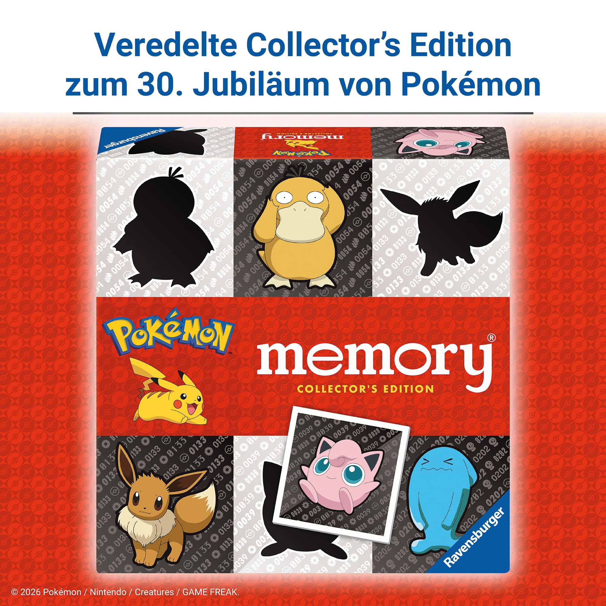 Ravensburger 24954 Collector's Memory® Pokémon - Die Fan-Edition des weltbekannten Gedächtnisspiels, für 2-8 Spieler ab 6 Jahren 3