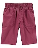 OshKosh B'Gosh boys Pull-on Casual Shorts, Red, 3T US