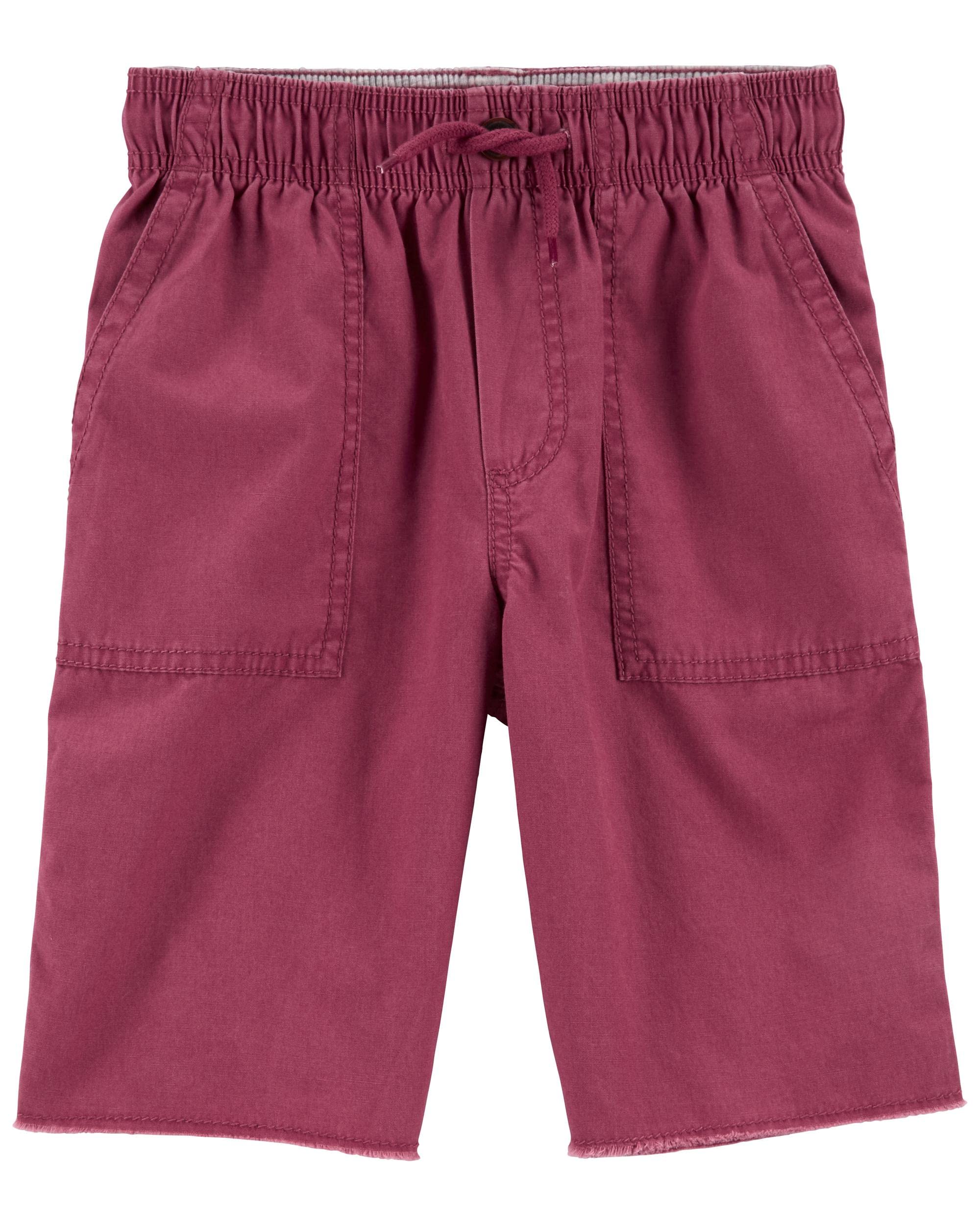 OshKosh B'Gosh boys Pull-on Casual Shorts, Red, 3T US