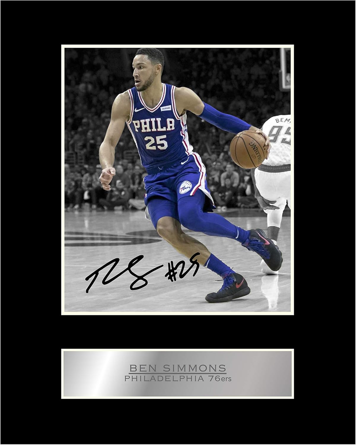 ben simmons signed basketball