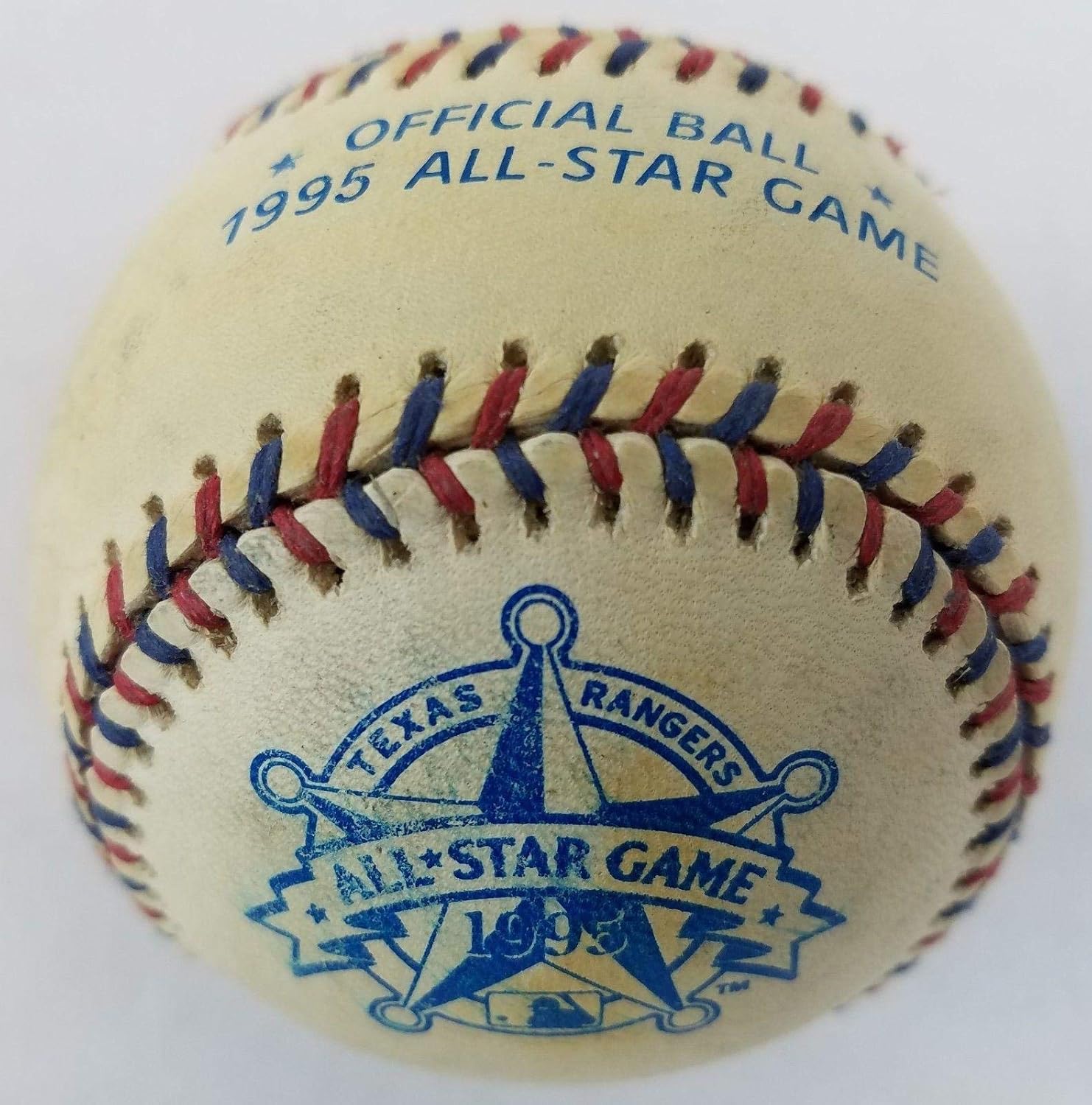1995 Rawlings MLB Official All Star Game Baseball Rangers Ballpark in Arlington - MLB Baseballs