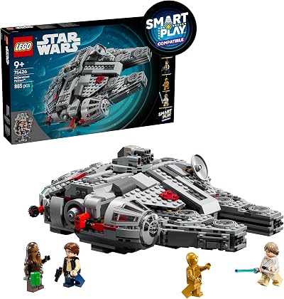 LEGO Star Wars 75426 SMART Play Millennium Falcon Model 4 SMART Tags