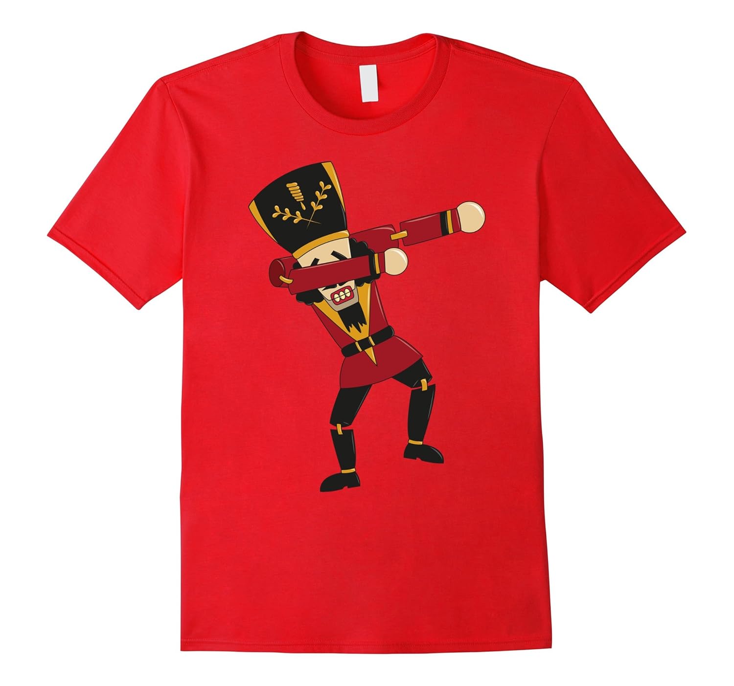 Funny Dabbing Nutcracker Christmas Dab T-Shirt-Art