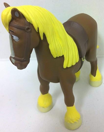 disney's beauty & the beast belle and philippe horse set