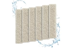 HiTauing 6 Count Ammonia Reducer Filter Pads for aqueon，Fish Tank Filter Pads for QuietFlow LED PRO Model 20 and 75
