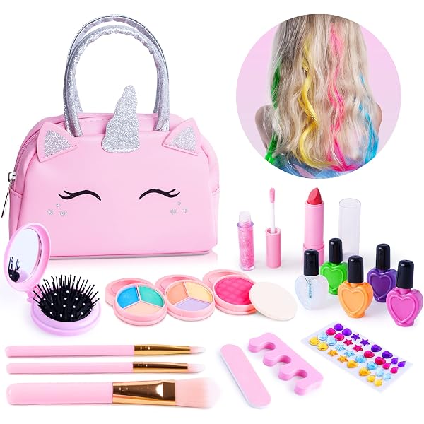 Amazon.com: Juegos de Maquillaje para niñas – Maquillaje – Juguetes para  niñas de 6, 7, 8 y 9 años y mas : Juguetes y Juegos