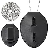 CXWLJL Police Badge Holder Badge Holder Belt Clip