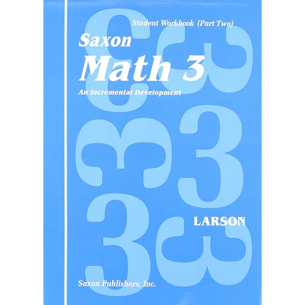 Saxon Math 3 Student Workbook (Part One) (Saxon Math, 3(part one