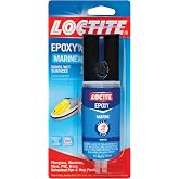 Loctite Epoxy Marine, 0.85 fl oz, 8, Syringe | Two-part epoxy resin and hardener, syringe dispenses equal amounts, waterproof, carded