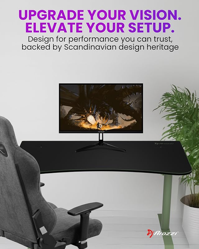 Nova 24" Monitor Gaming IPS FHD 200 Hz, 1 ms, FreeSync, HDR, Altavoces Integrados – Negro