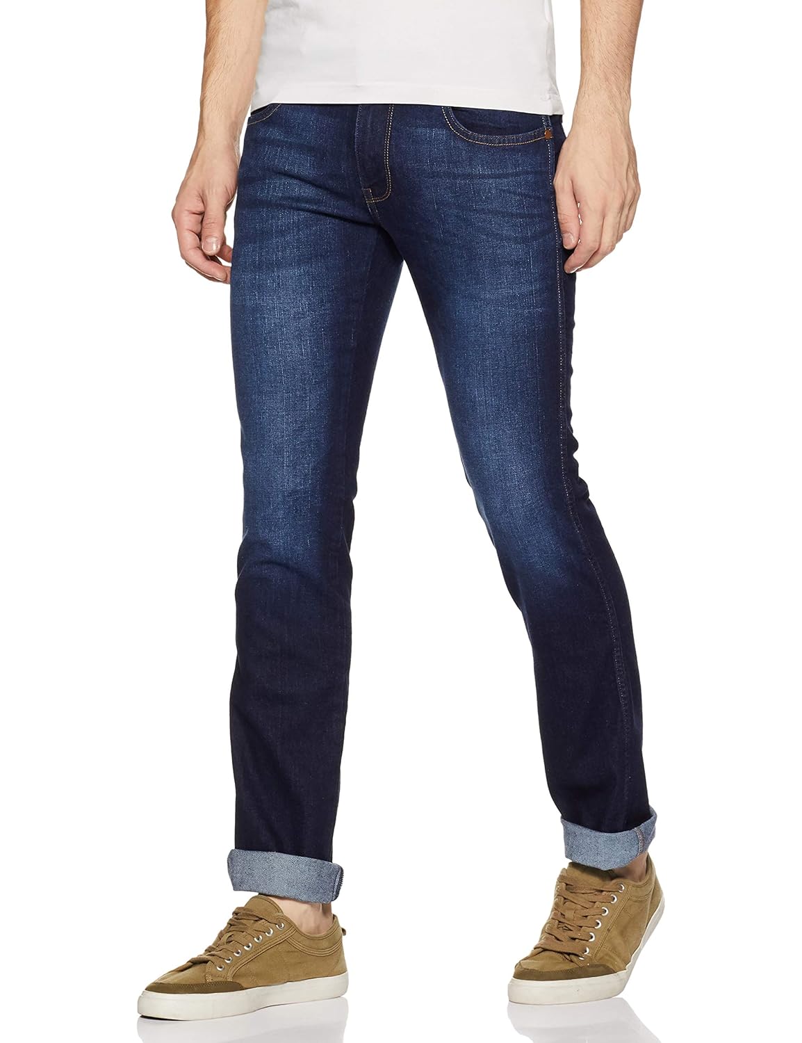 Buy Wrangler Men's Slim Fit Jeans (W32060W2298B_Blue_30) at Amazon.in