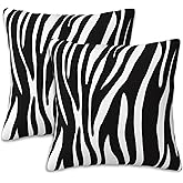 Naqiuli Throw Pillow Covers Small Scattered Flower Pillow Covers 20x20 Inch Set of 2 Throw Pillows Decorative Pillow Cases Cushion Covers for Bedroom Livingroom Sofa Farm House