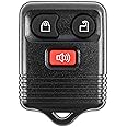KeylessOption Key Fob Replacement 3-Button for 2005 2006 2007 2008 2009 2010 2011 2012 2013 2014 2015 Ford F150 Explorer Ranger Mustang Lincoln Mazda Mercury Keyless Entry Remote Car Control