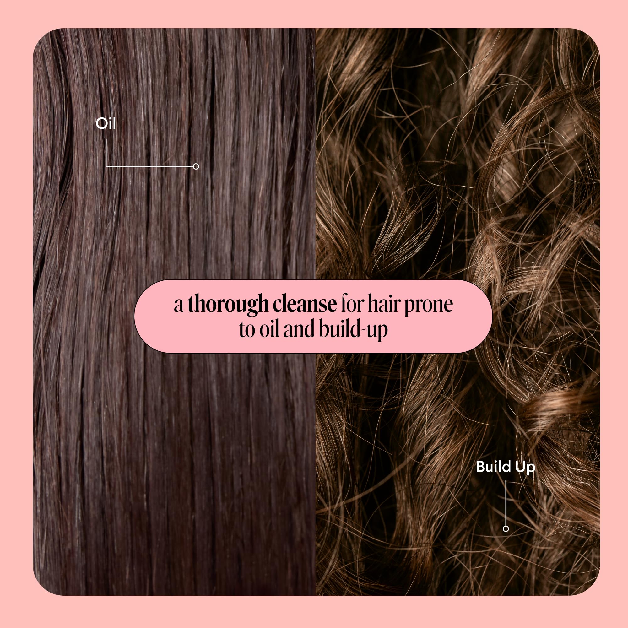 MONDAY HAIRCARE Clarify Shampoo and Conditioner Set 12 oz for Oily Hair Made with Grapefruit Extract, Coconut Oil, Shea Butter, Vitamin E and Pro-Vitamin B5