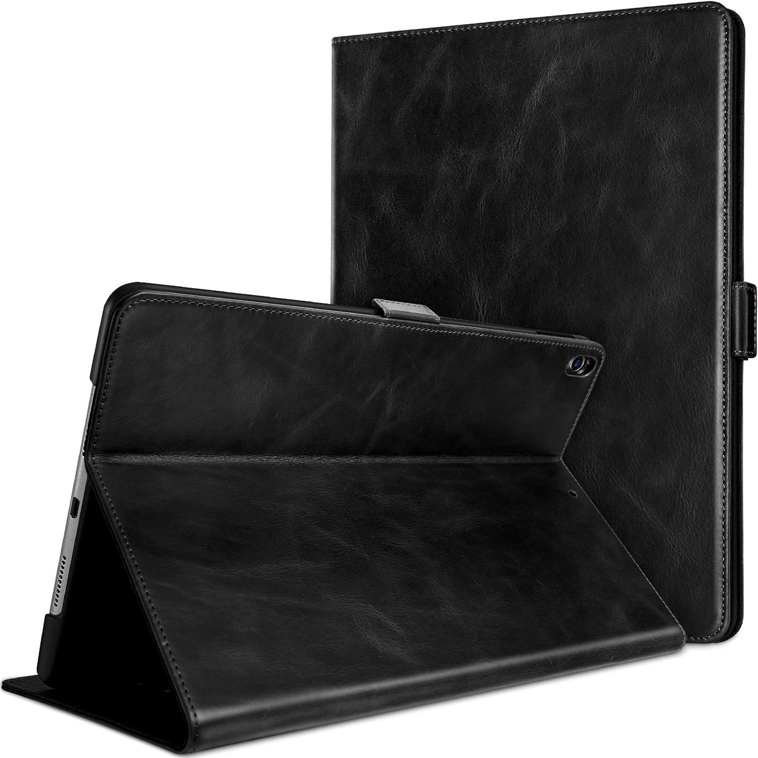 Procase iPad Air (3rd Gen) 10.5 2019 / iPad Pro 10.5 2017 Case, Vintage Genuine Leather Case