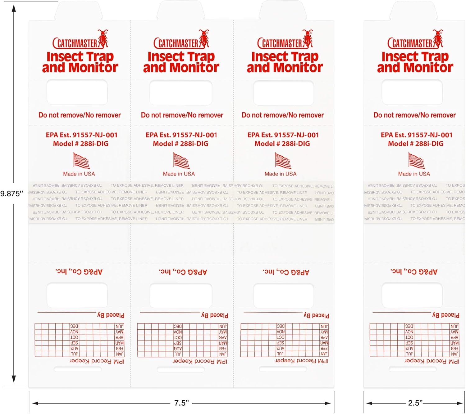 30 Brown Recluse Spider Traps (non-toxic) : Garden & Outdoor