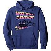 Back To The Future DeLorean Flames Pullover Hoodie