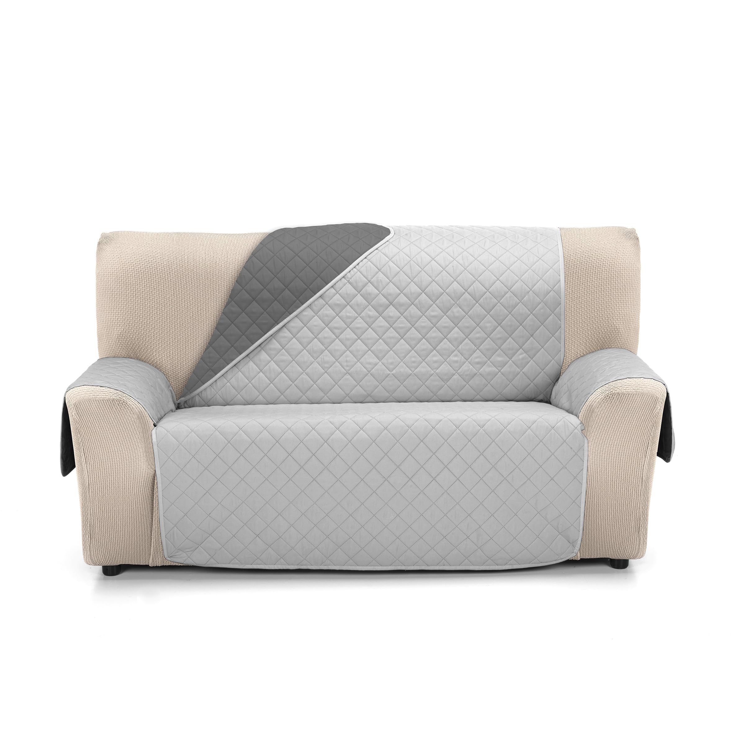 Martina Home 3 Seater Amber Sofa Cover Grey/Anthracite