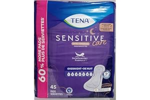 TENA Intimates Overnight Pad, 45 Count