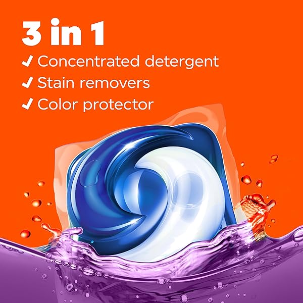 TIDE PODS LAUNDRY DETERGENT PACS, SPRING MEADOW SCENT, 112 COUNT, CONCENTRATED LAUNDRY SOAP DETERGENT, STAIN REMOVER AND COLOR PROTECTOR, TIDE PODS LAUNDRY DETERGENT