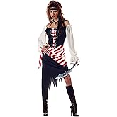California Costumes womens Adult-ruby, the Pirate Beauty adult sized costumes, Black, Large US