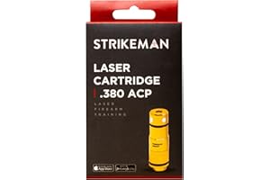 Strikeman Dry Fire Laser Training Cartridge - Great for Target Shooting Practice with Pistols, Made for The Firearm Training System - Red Laser Cartridge Only, Multiple Calibers