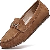 DeYashopin Women's Loafer Shoes Leisure Slip On Work Shoes Comfort Walking Flats