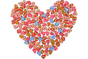 LIGHOON Valentine Mini Erasers for Kids Bulk, 240 Pcs Valentine's Day Heart Erasers, Novelty Cute Holiday Erasers Valentine Party Decoration Supplies Gift Filling