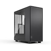 Fractal Design Epoch Black - Tempered Glass Light Tint - High Airflow PC Gaming Case - Mesh Front Panel - Three Momentum 12 Fans Included - Spacious Interior - ATX/mATX/ITX Support