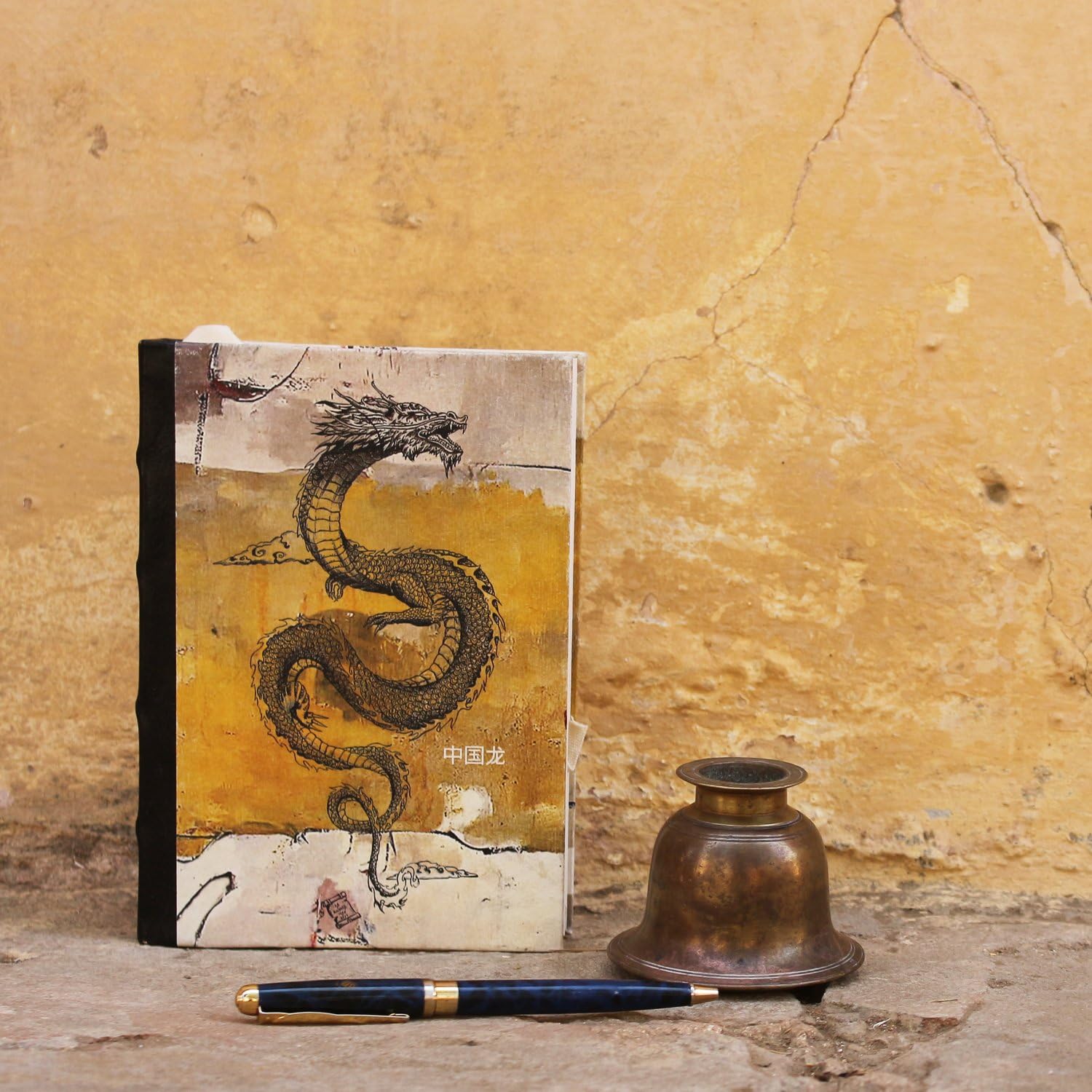 De Kulture Works Handmade Planner Journal with Chinese Dragon Illustration - Image 3
