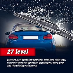 13"+13" Windshield Wiper Blades Replacement for