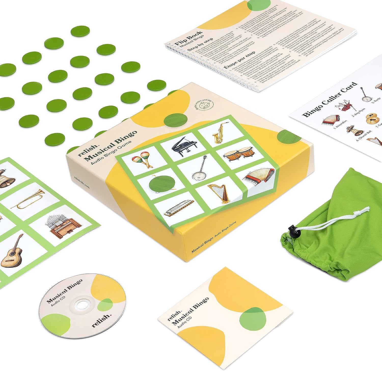 Relish Musical Bingo Game - Alzheimer’s Toys & Dementia Activities, Games & Products for Elderly/Seniors, Multicolor, 26cm x 27cm x 5cm - Image 5