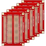 Gikfun Solder-able Breadboard Gold Plated Finish Proto Board PCB DIY Kit for Arduino (Pack of 5PCS) GK1007