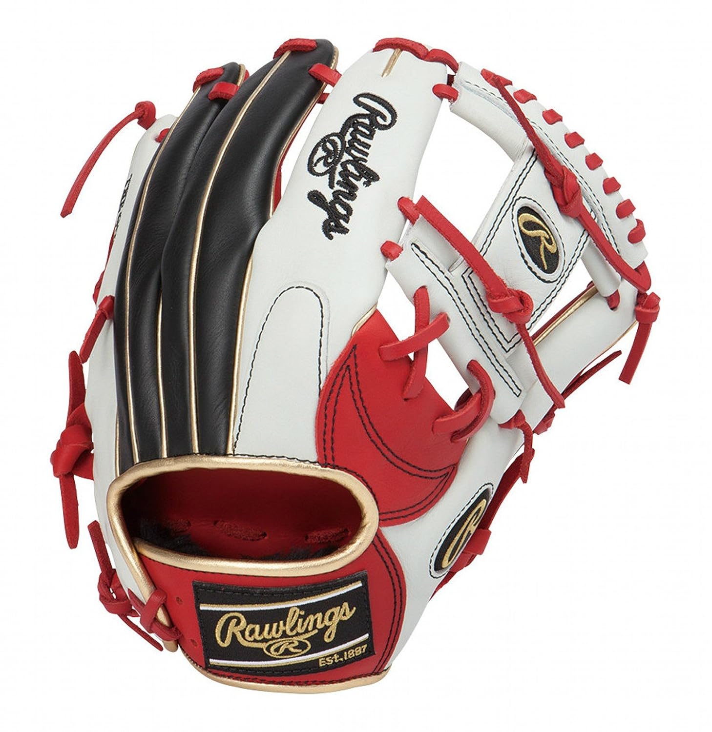 Throw 右投用 ローリングス Rawlings サイズ ソフト Lh Right ソフトボール用 Hand 12 0 Gold オールラウンド用 Gs8fhg1 12inch Hoh B07cgm4sn5レッド ホワイト ブラック 一般用 価格は安く Rumble Media