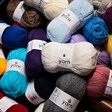Korbond Yarn Beige 2 x 100g Acrylic DK Double Knit Crochet Wool view 7