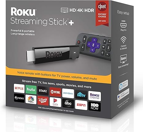 Roku Streaming Stick 4k Hdr Hd Streaming Player With 4x The
