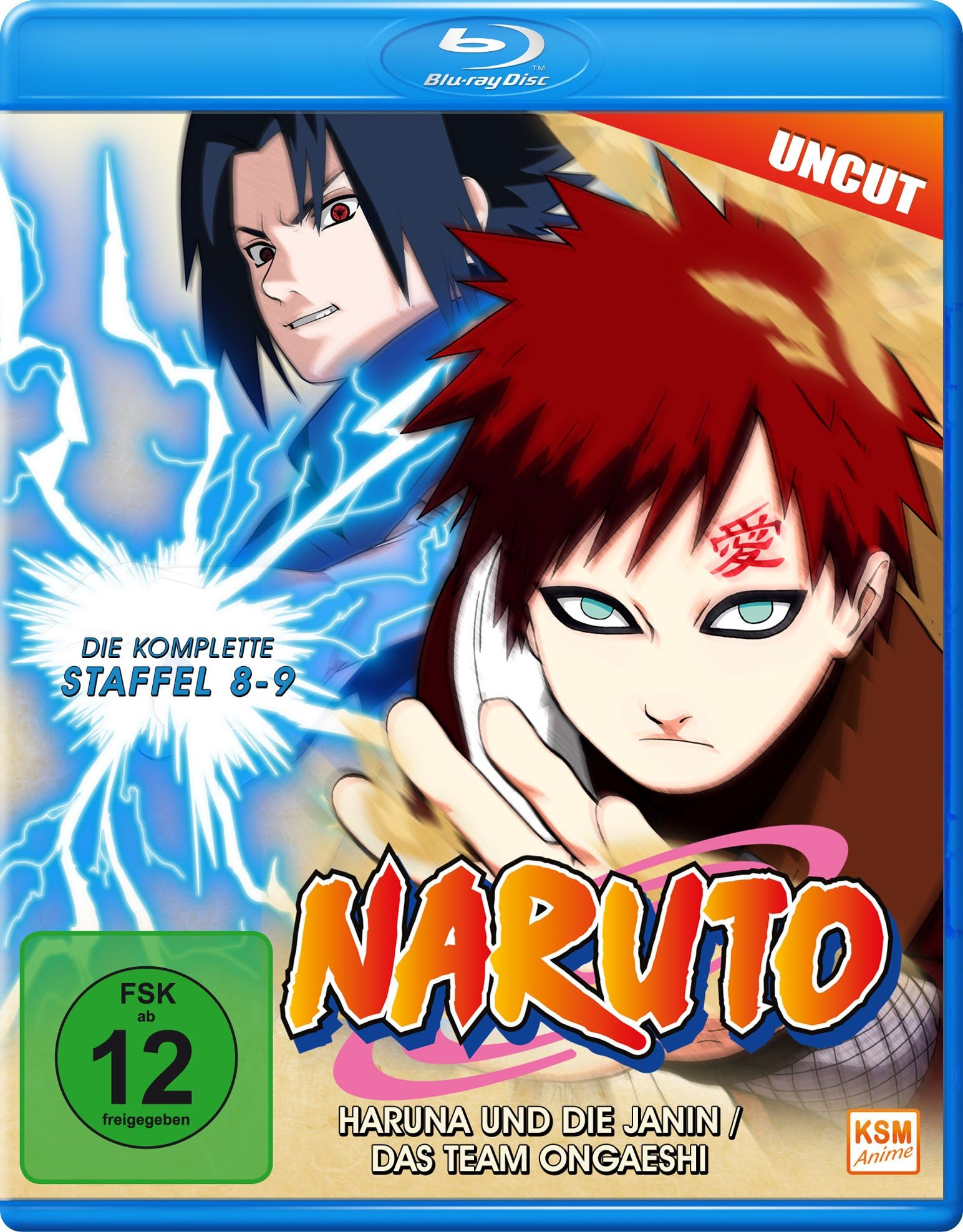 NARUTO STAFFEL 8+9 (BLU-RAY) - [2002]