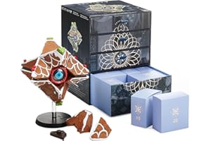 CC Countdown Characters by Numskull 2023 Destiny Gingerbread Ghost Shell Collectible Figure - Official Destiny Merchandise - Buildable Advent Calendar Statue
